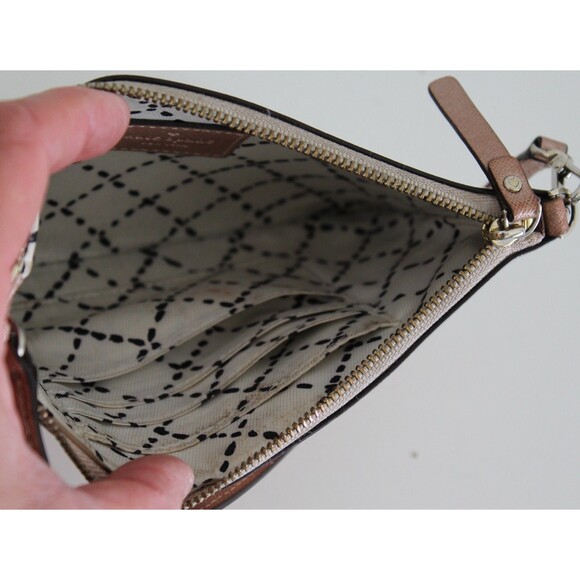 Vintage Kate Spade New York Small Purse Bag Zip Strap - Picture 7 of 11